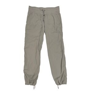 Lululemon Womens Dance Studio Pants W5ENOR Riverstone‎ Ribbed Size 10